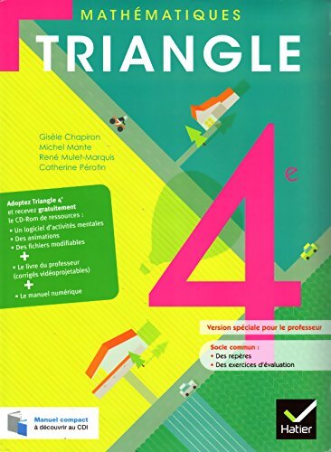 Mathématiques 4e - Collectif - Livre