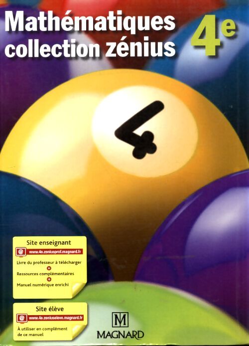 Mathématiques 4e - Collectif - Livre