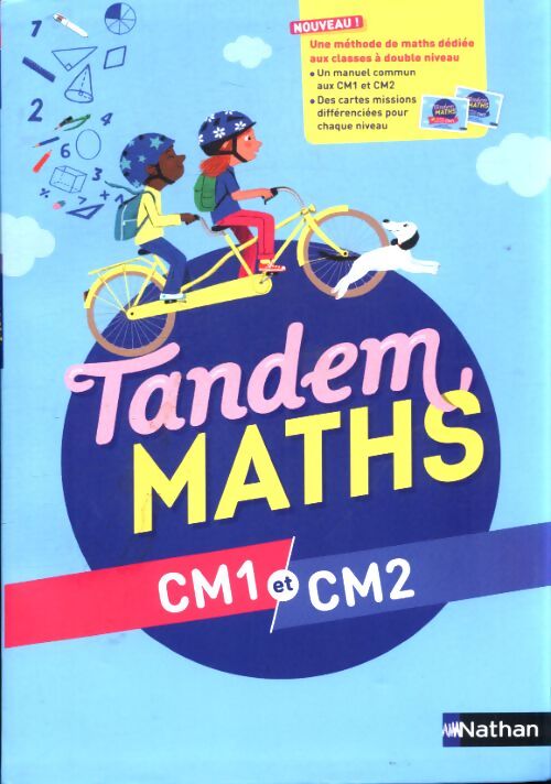 Tandem maths CM1 et CM2 - Collectif - Livre