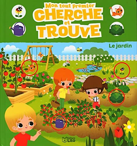 Mon tout premier cherche et trouve : Le jardin - Paku - Livre