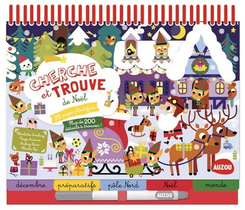 Cherche et trouve de Noël - Collectif - Livre