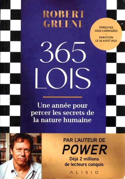 365 lois : Une année pour percer les secrets de la nature humaine - Robert Greene - Livre
