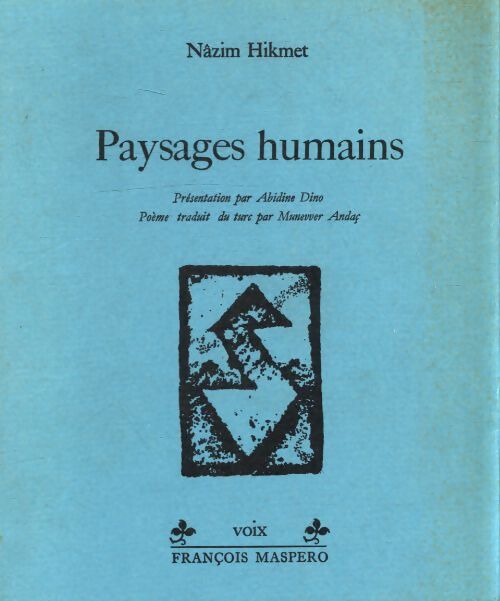 Paysages humains - Hikmet Nazim - Livre