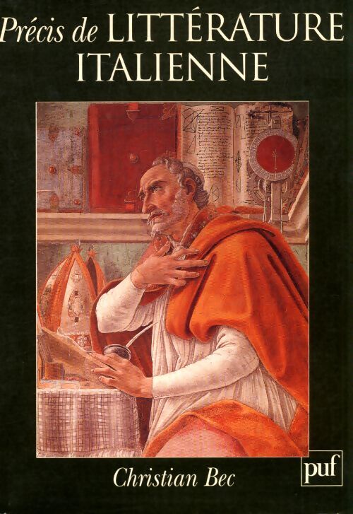 Précis de littérature italienne - Christian Bec - Livre