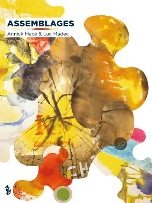 Assemblages peintures & poèmes - Madec Luc - Livre