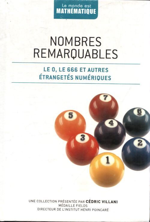 Nombres remarquables - Cédric Villani - Livre