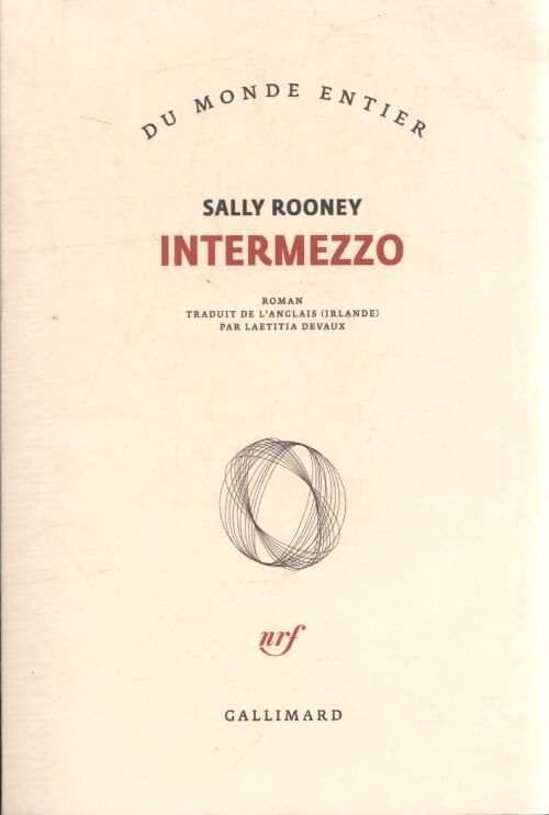 Intermezzo - Sally Rooney - Livre
