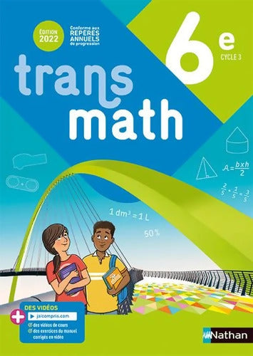 Transmath 6e - Véronique Carlod - Livre