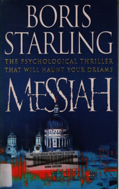 Messiah - Boris Starling - Livre