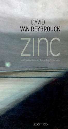 Zinc - David Van Reybrouck - Livre