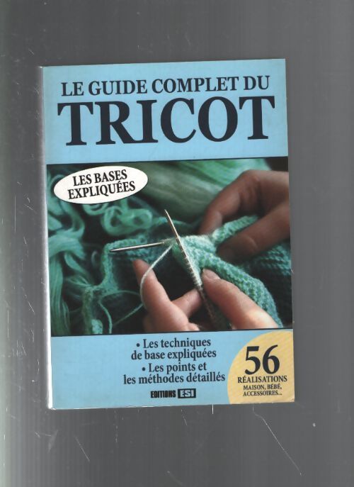 Guide complet du tricot - Anastasiia Brozinska - Livre