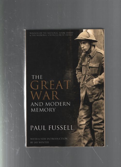 The great war and modern memory - Paul Fussell - Livre