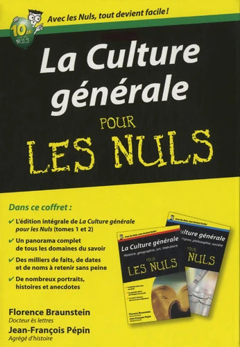 La Culture générale poche pour les Nuls - Florence Braunstein - Livre