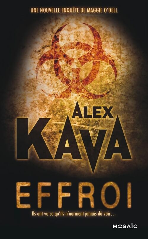 Effroi - Alex Kava - Livre