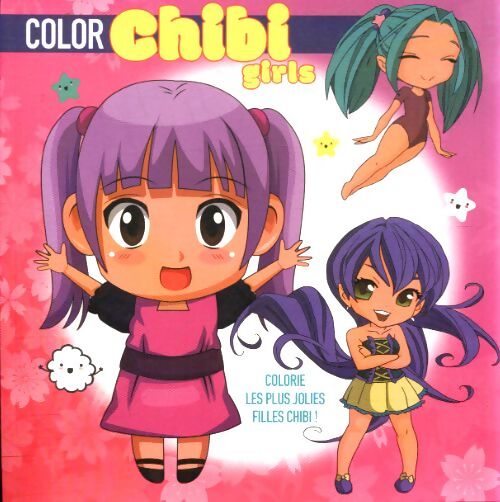 Color Chibi girls - Collectif - Livre