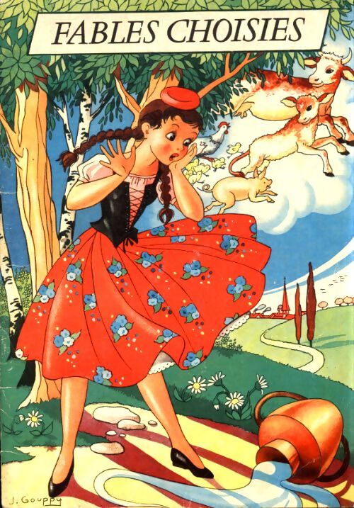 Fables choisies - J Gouppy - Livre