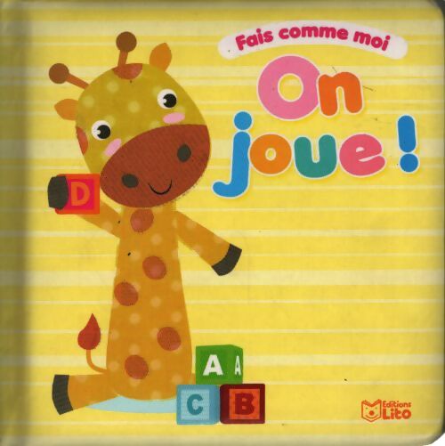 Fais comme moi : On joue - Sam Walshaw - Livre