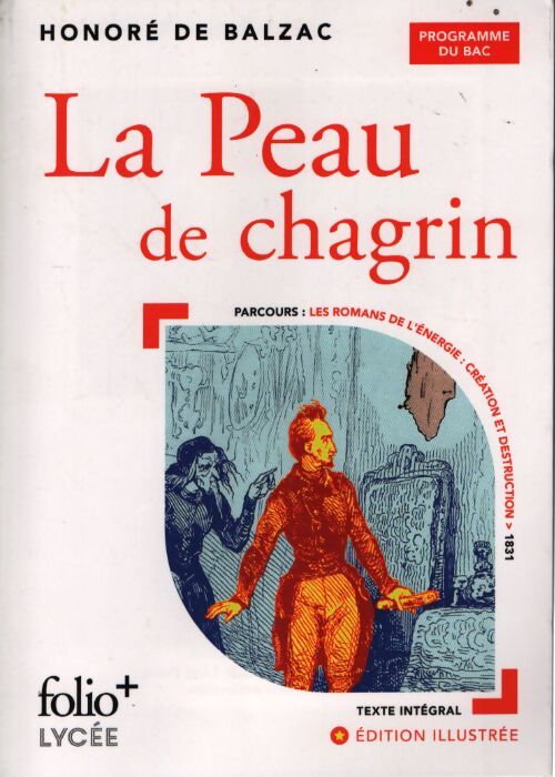 La peau de chagrin - Honoré De Balzac - Livre