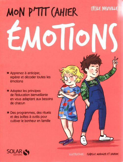 Mon p'tit cahier - émotions - Cécile Neuville - Livre