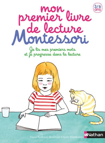 Mon premier livre de lecture Montessori - 3/6 ans - Marie Kirchner - Livre