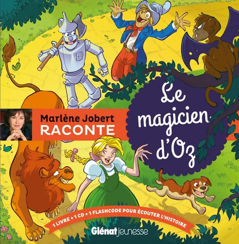 Le magicien d'Oz : Livre CD - Marlène Jobert - Livre