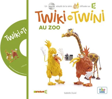 Twiki et Twini au zoo - Isabelle Duval - Livre