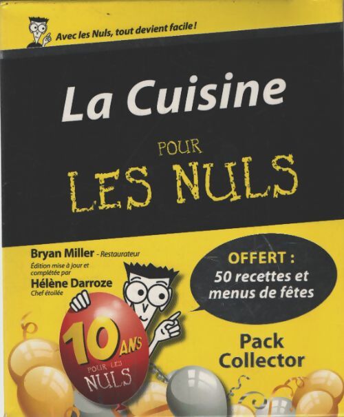 La cuisine pour les nuls - édition collector - Hélène Darroze - Livre