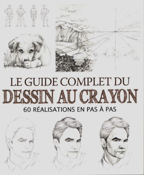 Bases du dessin au crayon - 60 réalisations - Anastasiia Brozinska - Livre