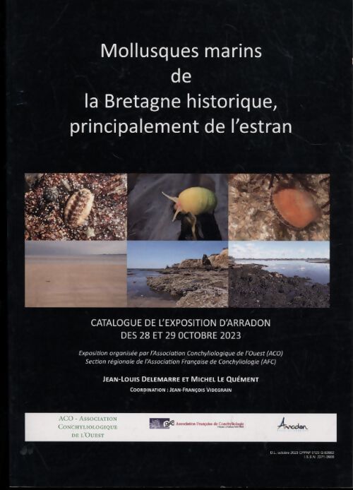Mollusques marins de la Bretagne historique - Collectif - Livre