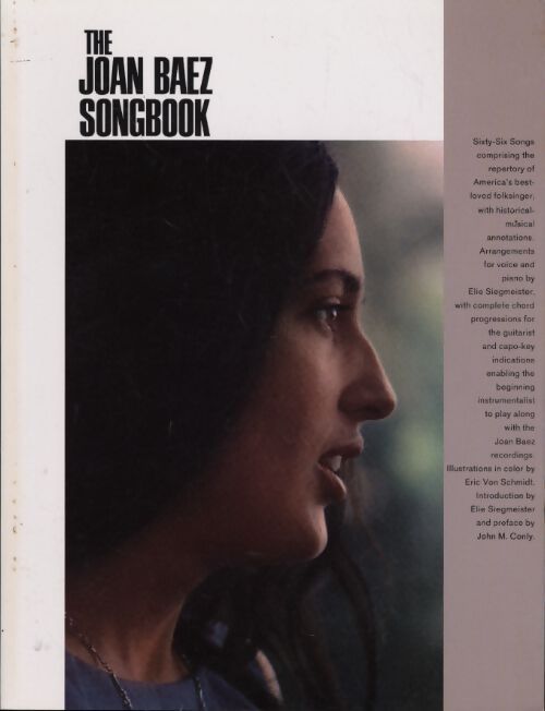 The Joan Baez songbook - Joan Baez - Livre