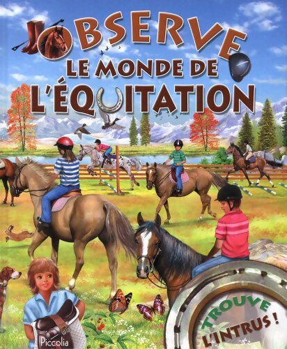 Observe le monde de l'équitation - Collectif - Livre