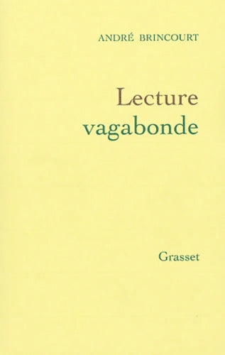 Lecture vagabonde - A. Brincourt - Livre