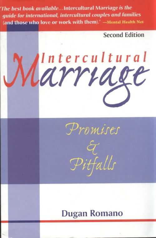 Intercultural marriage : Promises & pitfalls - Dugan Romano - Livre