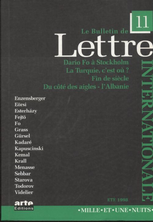 Lettre internationale 11 - Collectif - Livre