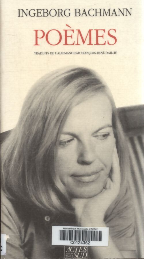 Poèmes - Ingeborg Bachmann - Livre