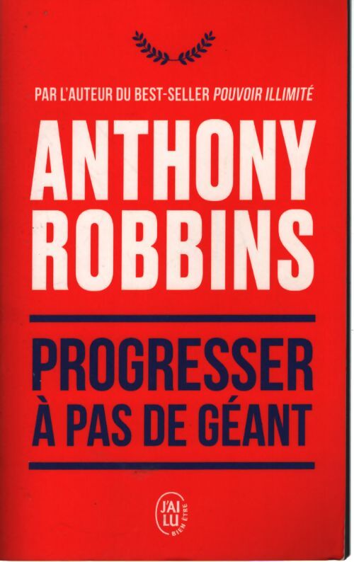 Progresser à pas de géant - Anthony Robbins - Livre