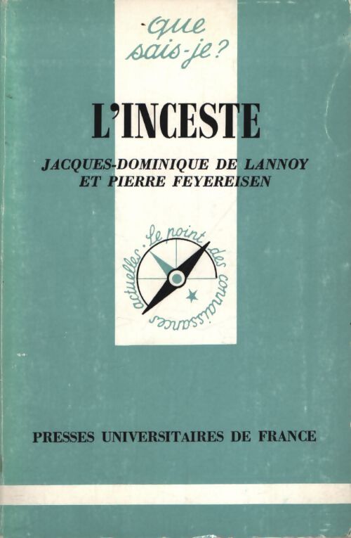 L'inceste - Pierre Feyereisen - Livre