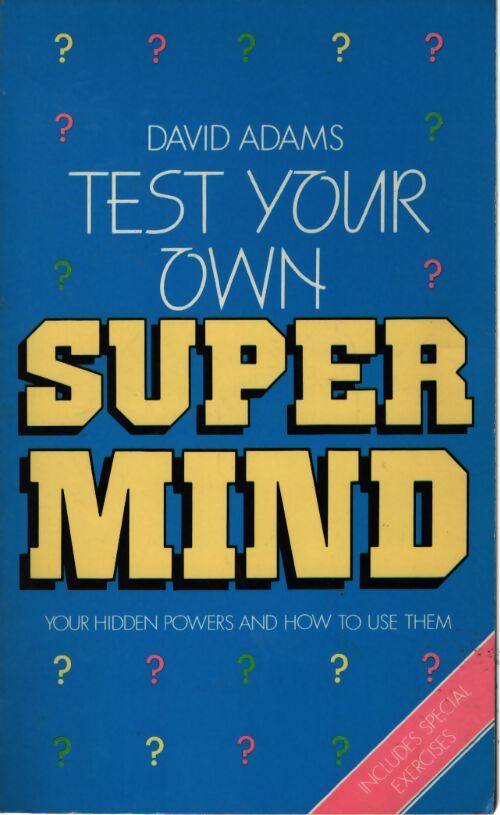 Test your own supermind - Adams David - Livre