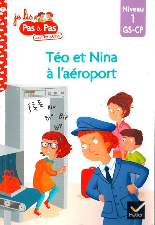 Téo et nina gs CP niveau 1 - téo et nina à l'aéroport - Marie-Hélène Van Tilbeurgh - Livre