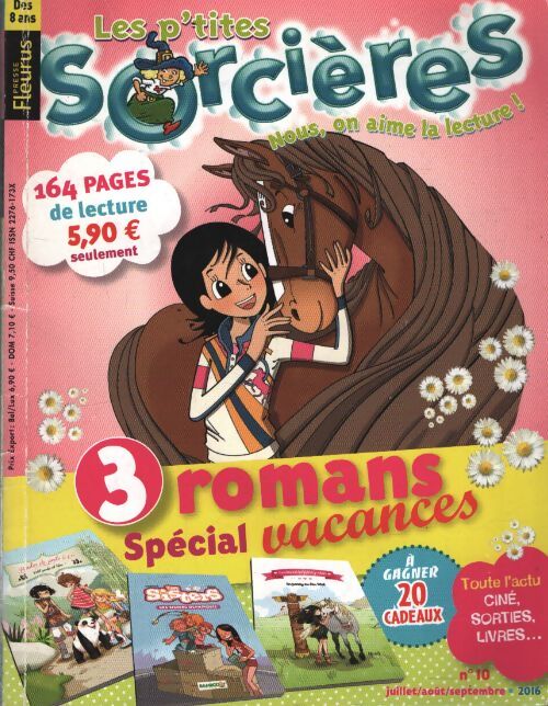 Les romans des p'tites sorcières n°12 - Collectif - Livre