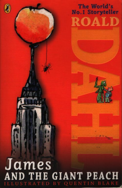 James and the giant peach - Roald Dahl - Livre