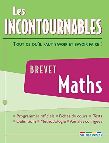 Brevet : Maths - Collectif - Livre