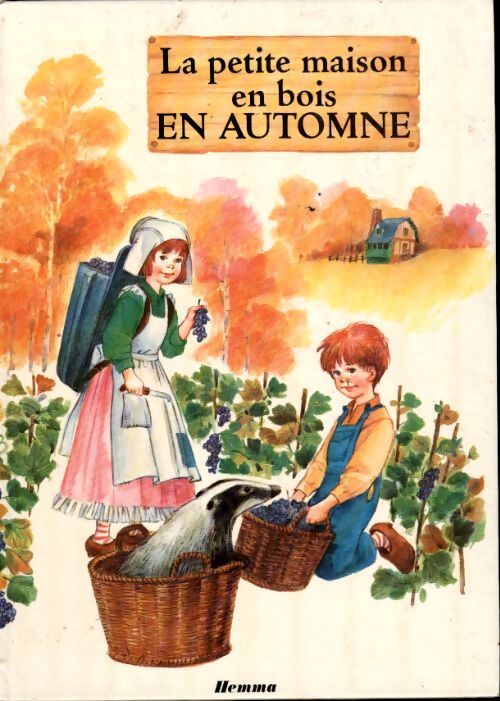 La petite maison en bois en automne - Collectif - Livre