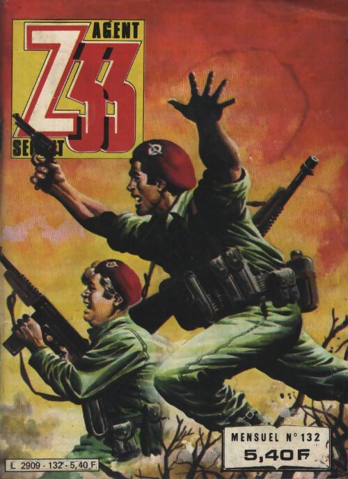 Z33 Agent secret n°132 - Collectif - Livre