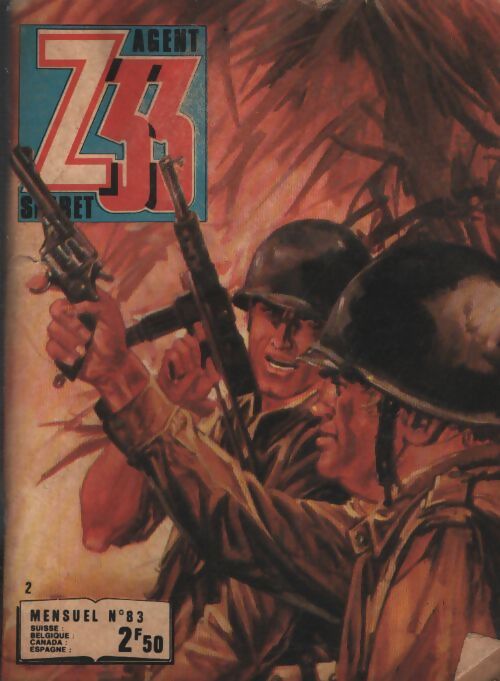 Z33 Agent secret n°83 - Collectif - Livre