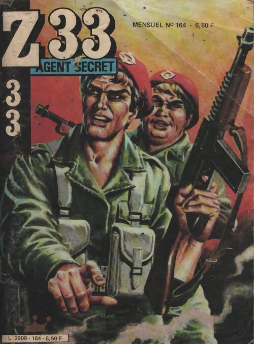 Z33 Agent secret n°164 - Collectif - Livre