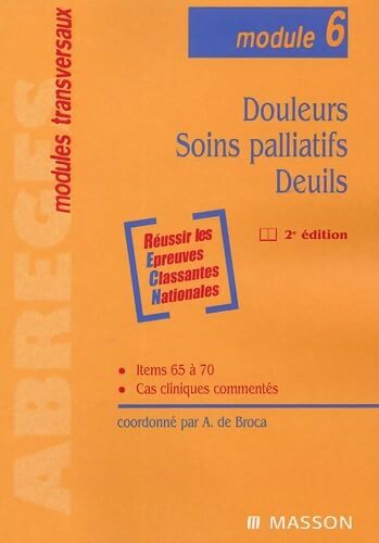 Douleurs - soins palliatifs - deuils - Collectif - Livre