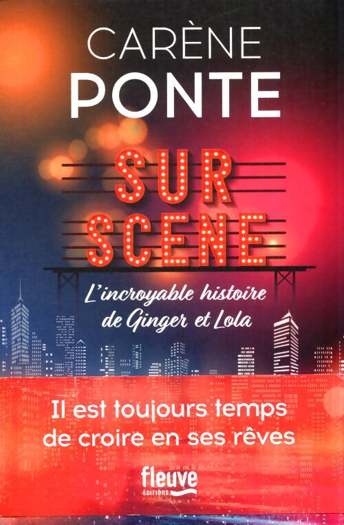 Sur scène - Carène Ponte - Livre