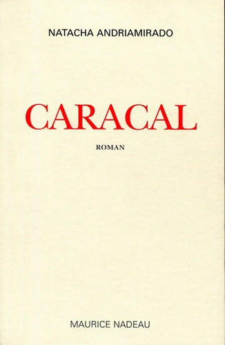 Caracal - Andriamirado - Livre