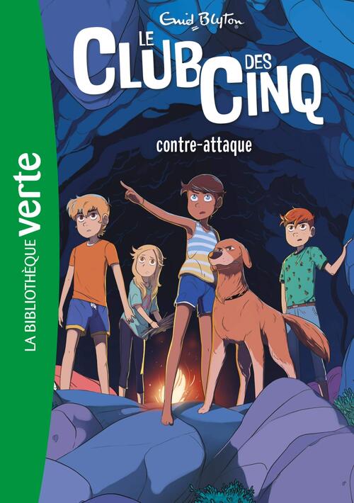 Le Club des Cinq 03 NED - Le Club des Cinq contre-attaque - Enid Blyton - Livre
